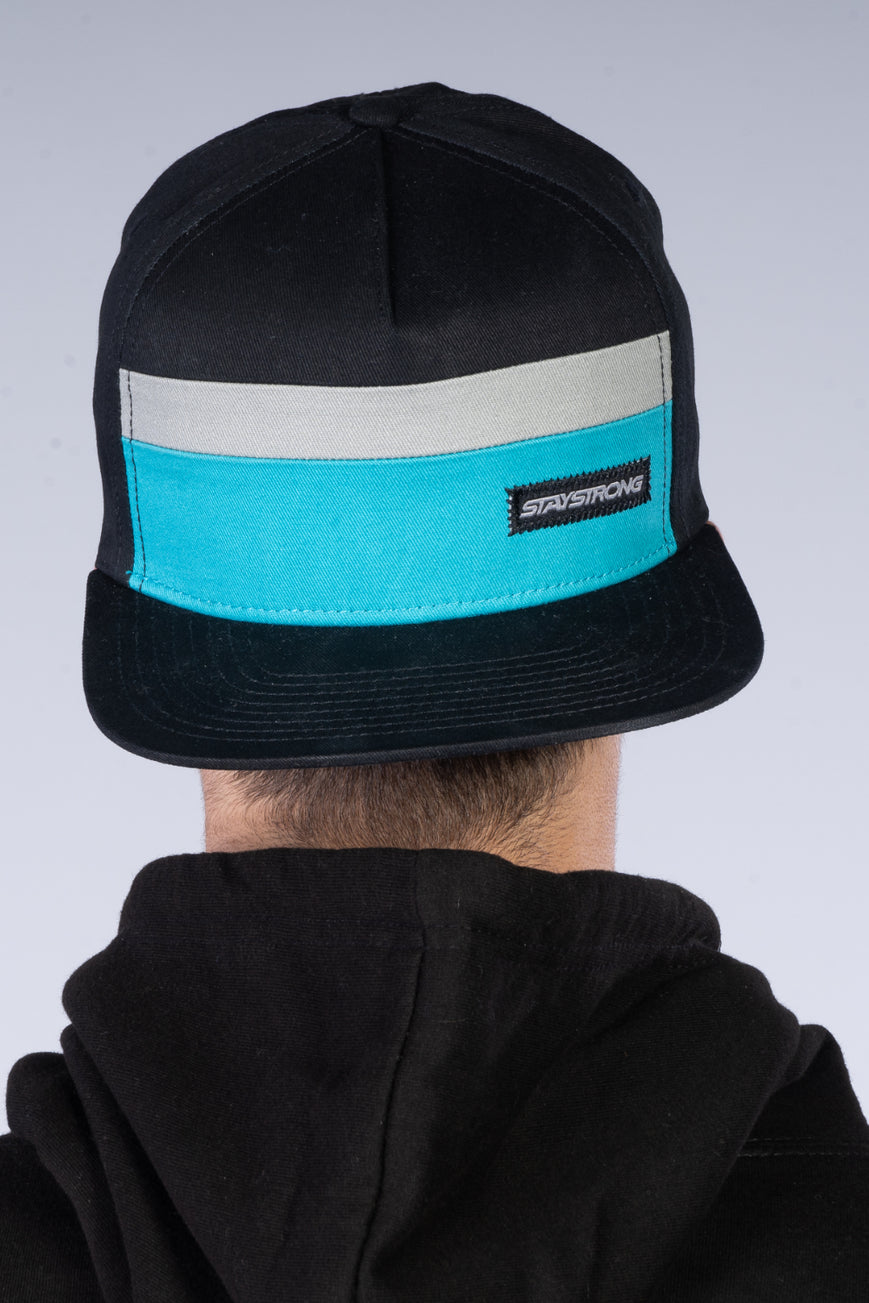 BLOCK / SNAPBACK / HEADWEAR / BLACK/TEAL