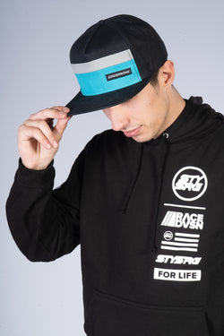 BLOCK / SNAPBACK / HEADWEAR / BLACK/TEAL