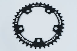 6061 ALLOY / 5 BOLT / CHAINRING / BLACK