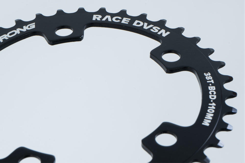 6061 ALLOY / 5 BOLT / CHAINRING / BLACK