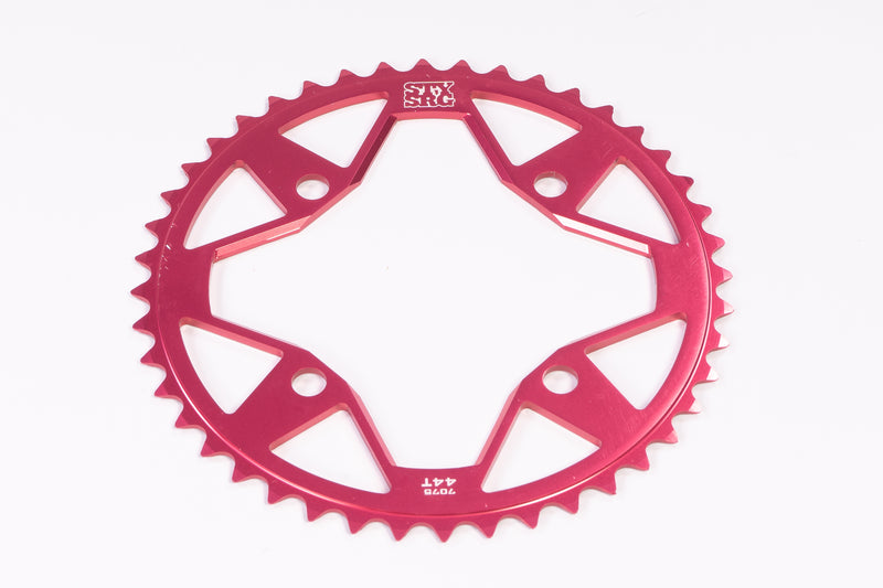 7075 ALLOY / 4 BOLT / CHAINRING / RED