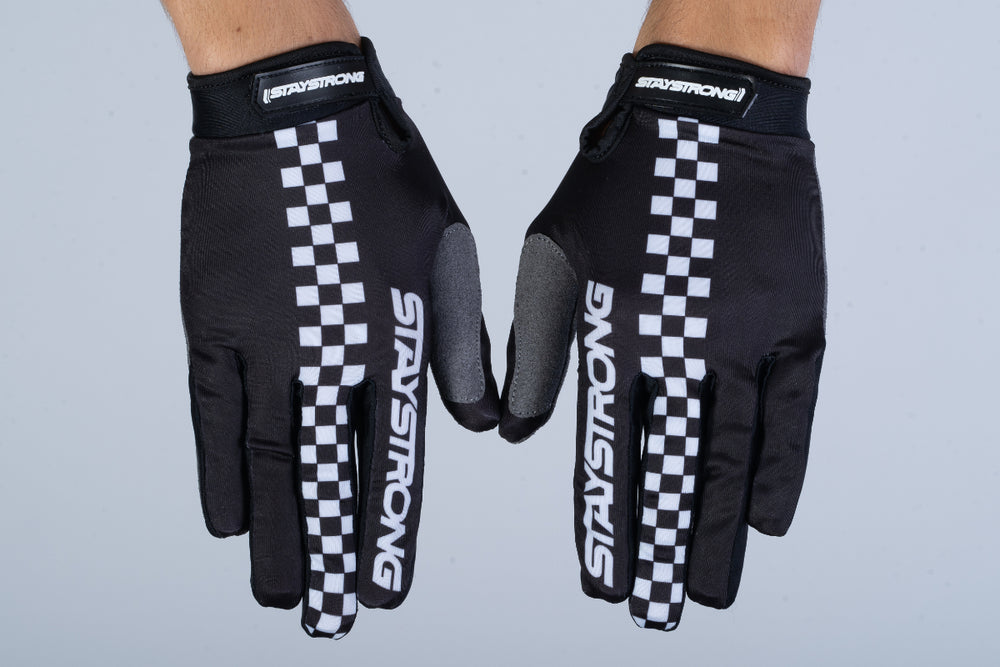 CHECKER / GLOVES / ADULT / BLACK