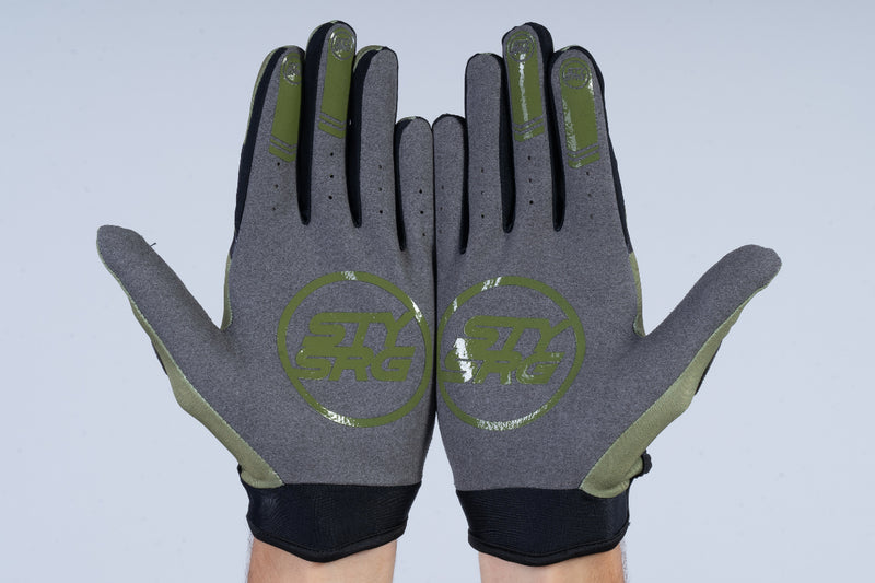 CHEVRON / GLOVES / ADULT / ARMY GREEN