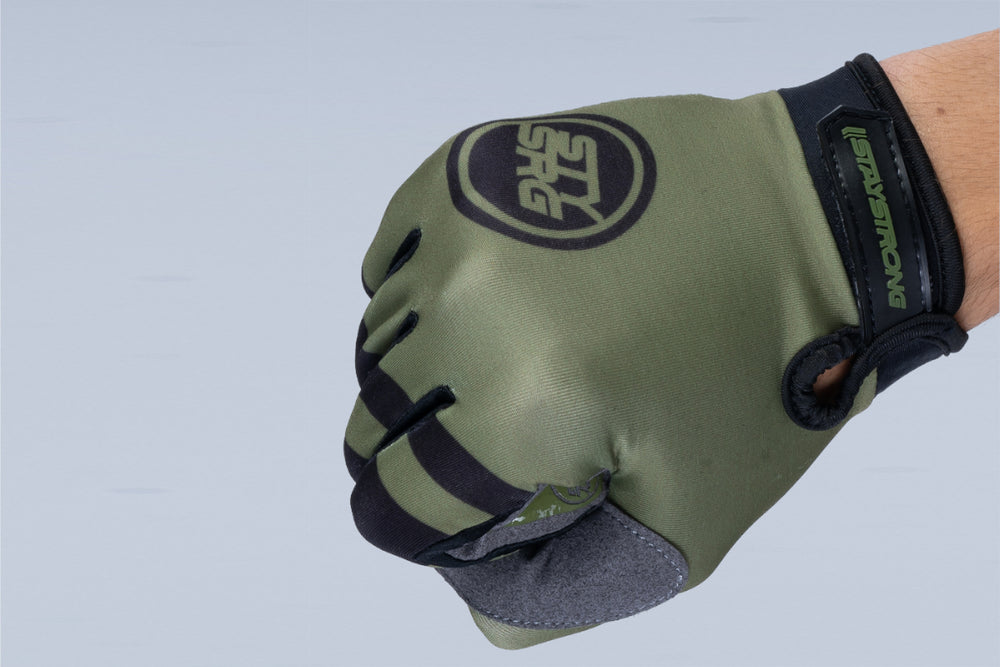 CHEVRON / GLOVES / ADULT / ARMY GREEN