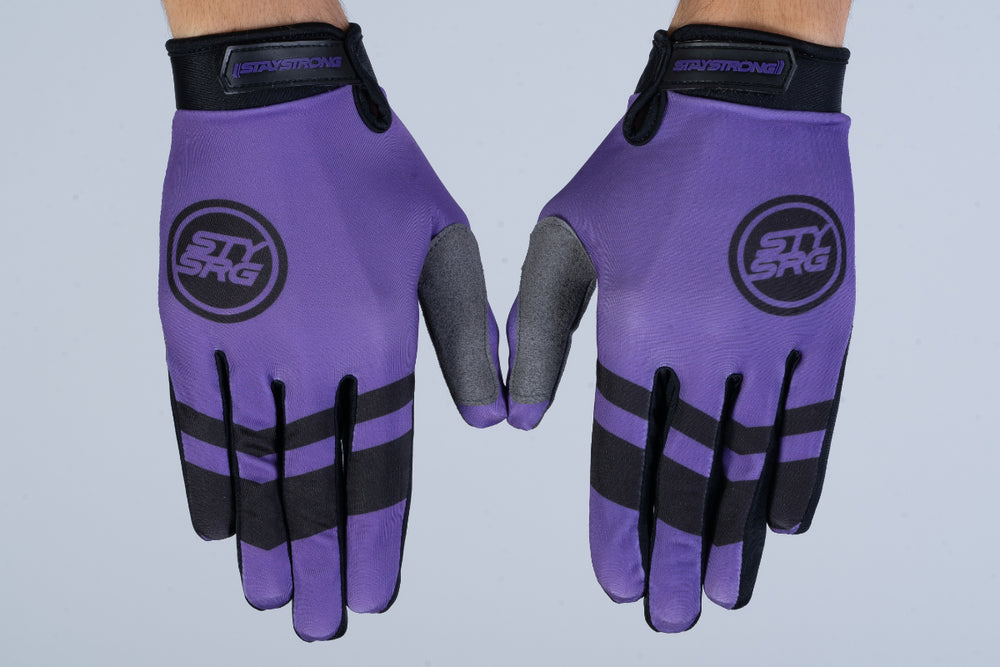 CHEVRON / GLOVES / ADULT / PURPLE