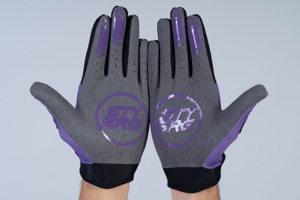 CHEVRON / GLOVES / ADULT / PURPLE