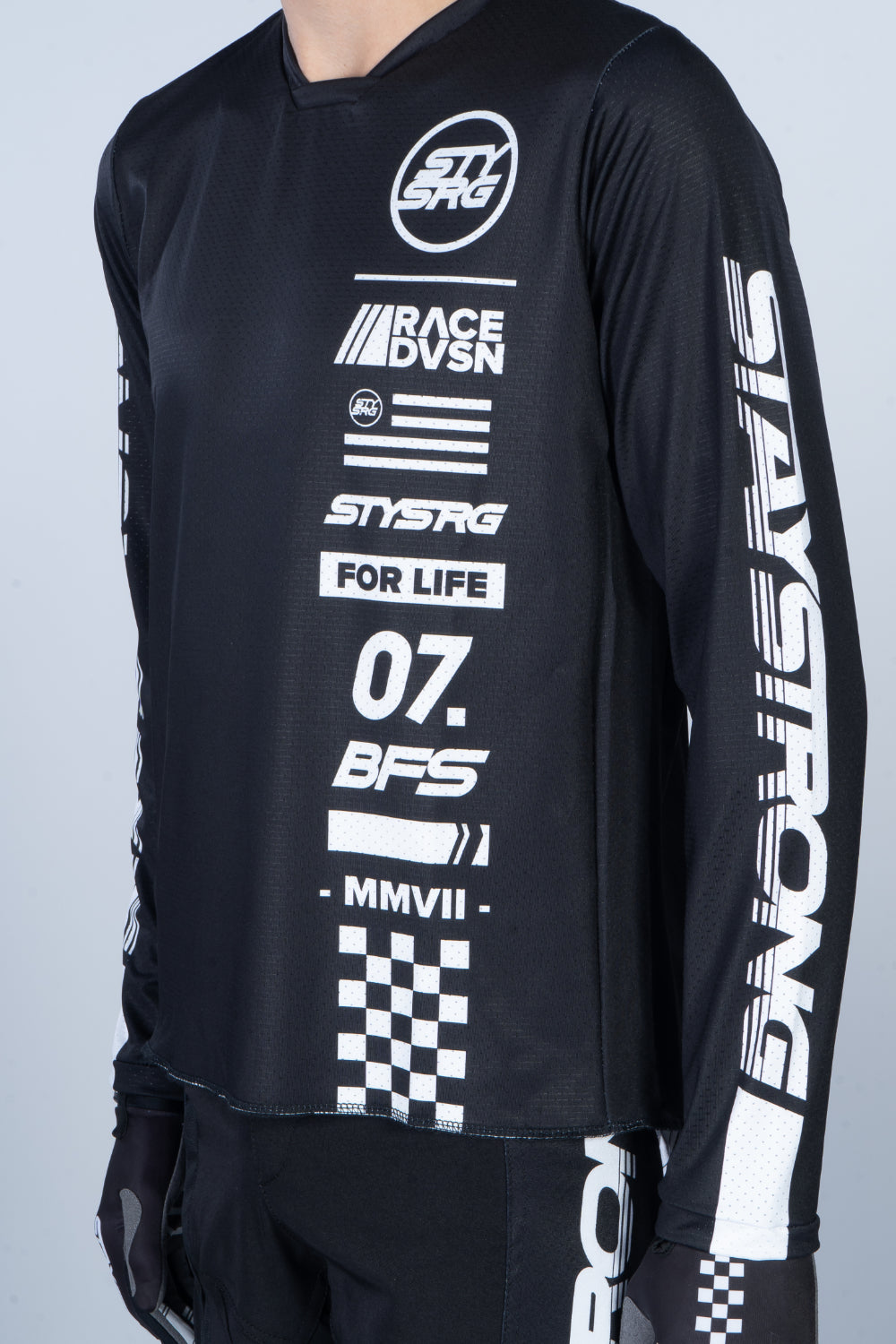 RACE DVSN / RACE JERSEY / ADULT / BLACK