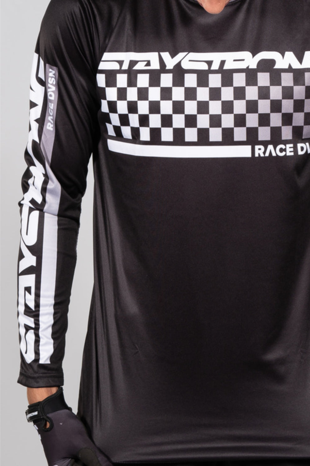 CHECKER / RACE JERSEY / ADULT / BLACK