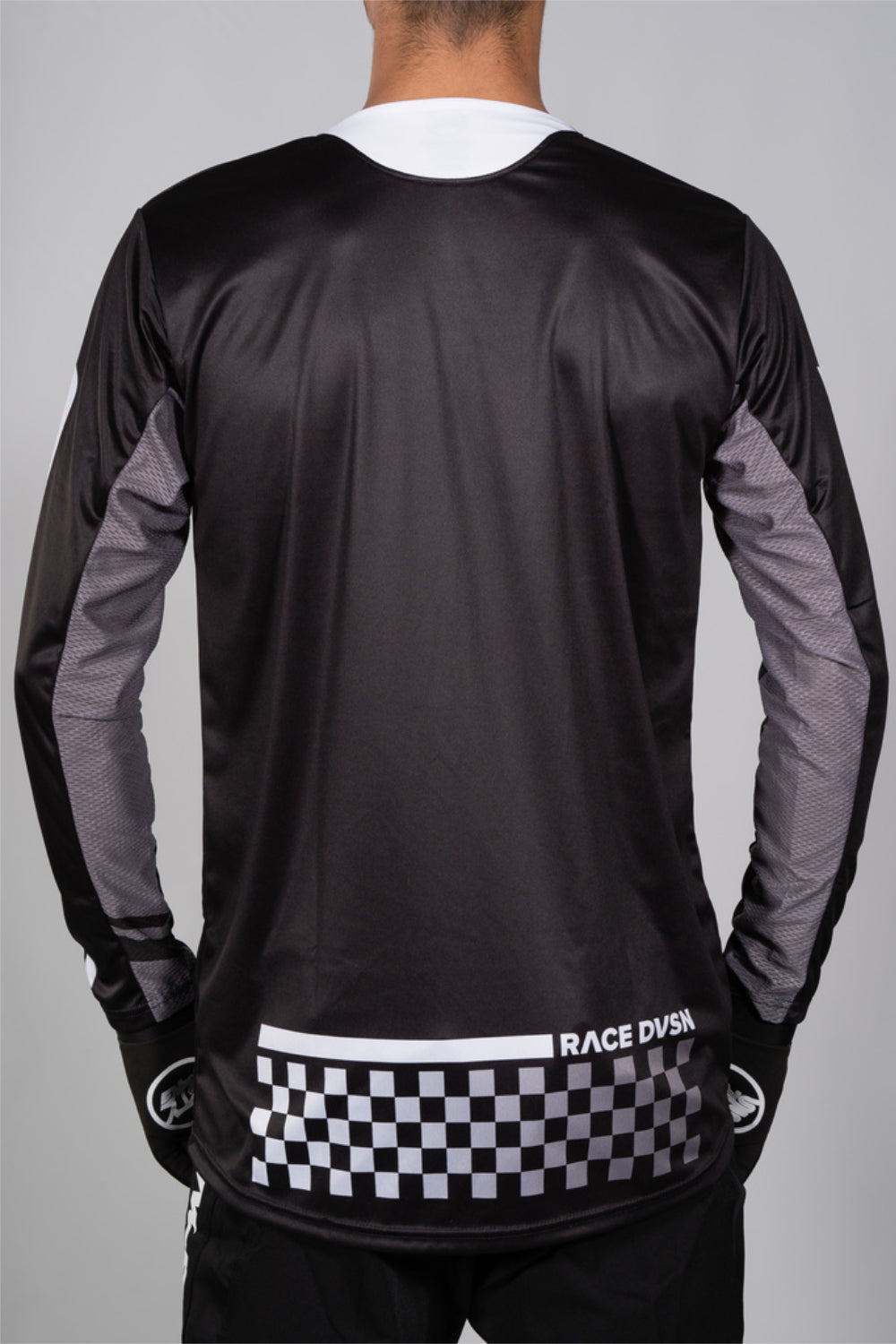 CHECKER / RACE JERSEY / ADULT / BLACK