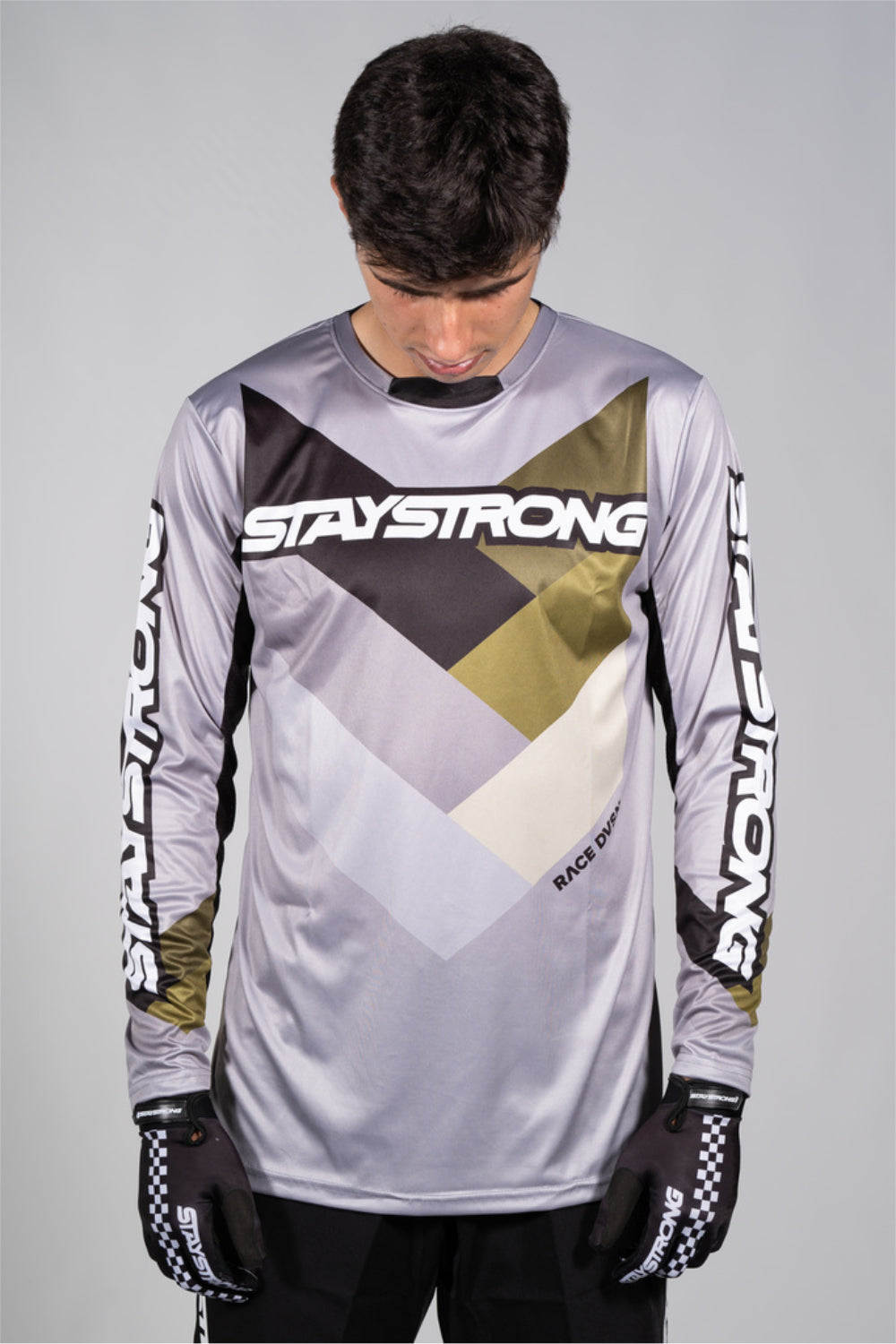 CHEVRON / RACE JERSEY / ADULT / GREY