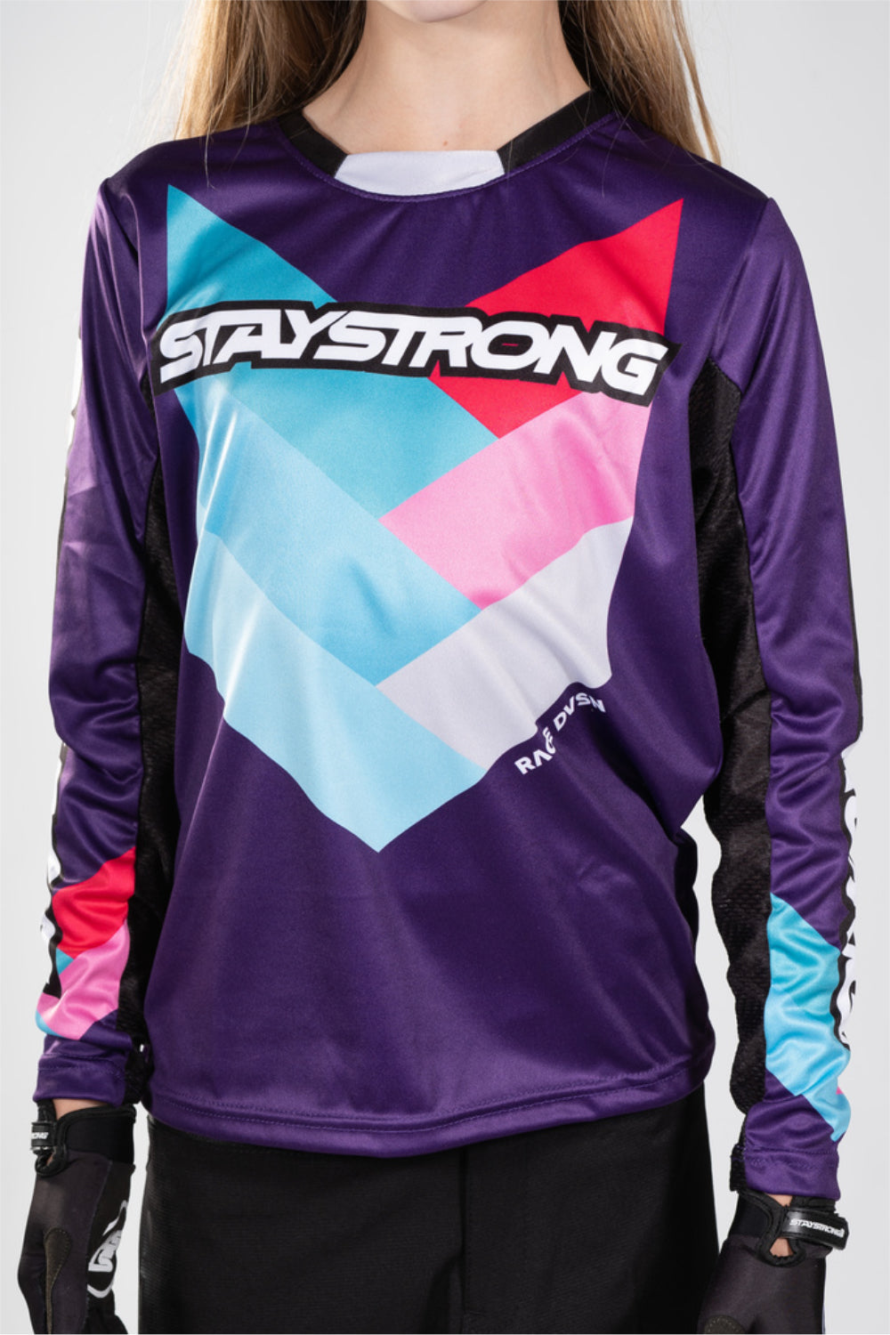 CHEVRON / RACE JERSEY / KIDS / PURPLE