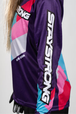 CHEVRON / RACE JERSEY / KIDS / PURPLE