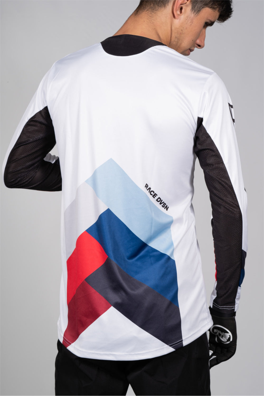 CHEVRON / RACE JERSEY / ADULT / WHITE