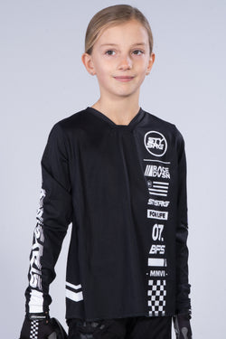 RACE DVSN / RACE JERSEY / KIDS / BLACK