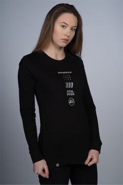 MULTI / TEE / L/S / LADIES / BLACK