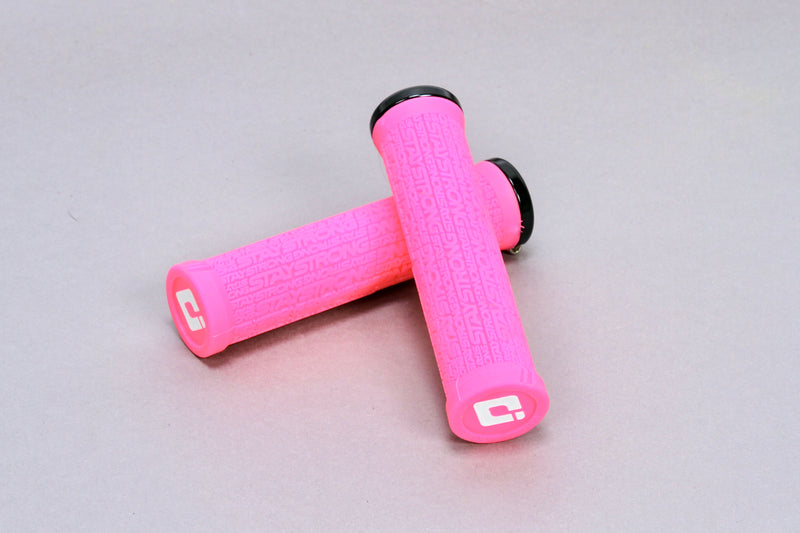 ODI X STAY STRONG REACTIV / LOCK ON / 135MM / HOT PINK