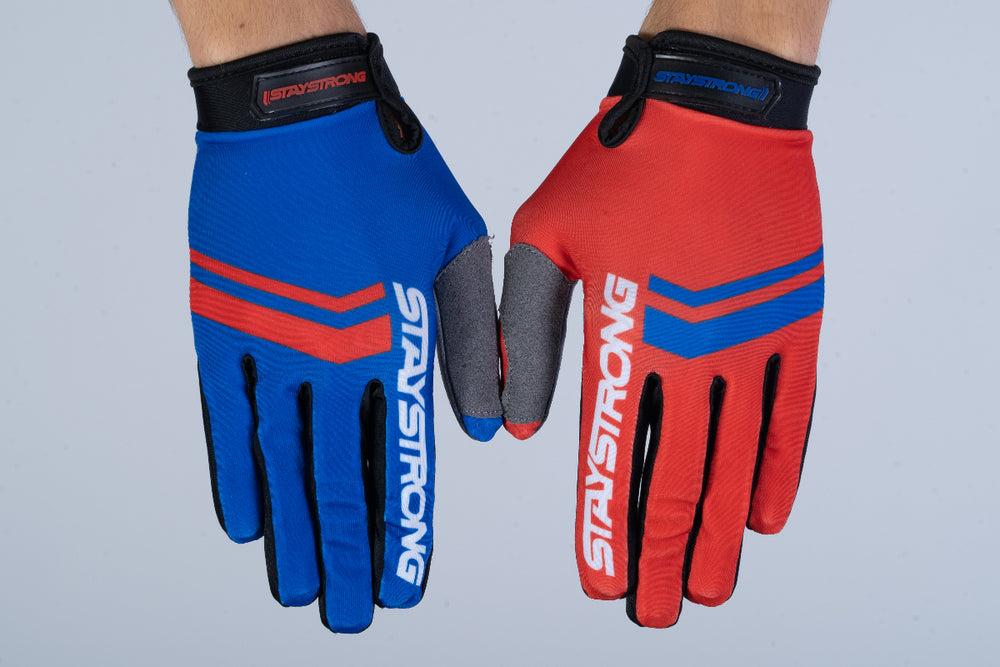 OPPOSITE / GLOVES / ADULT / RED BLUE