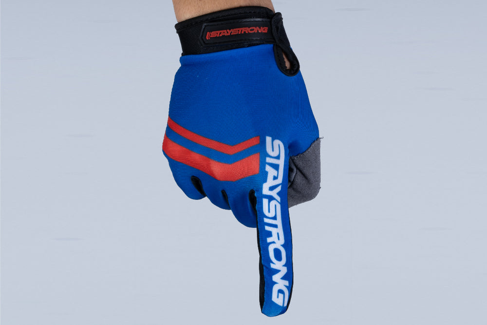 OPPOSITE / GLOVES / ADULT / RED BLUE