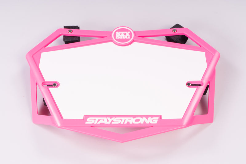 PRIMO 3D / NUMBER PLATE / MINI / PINK