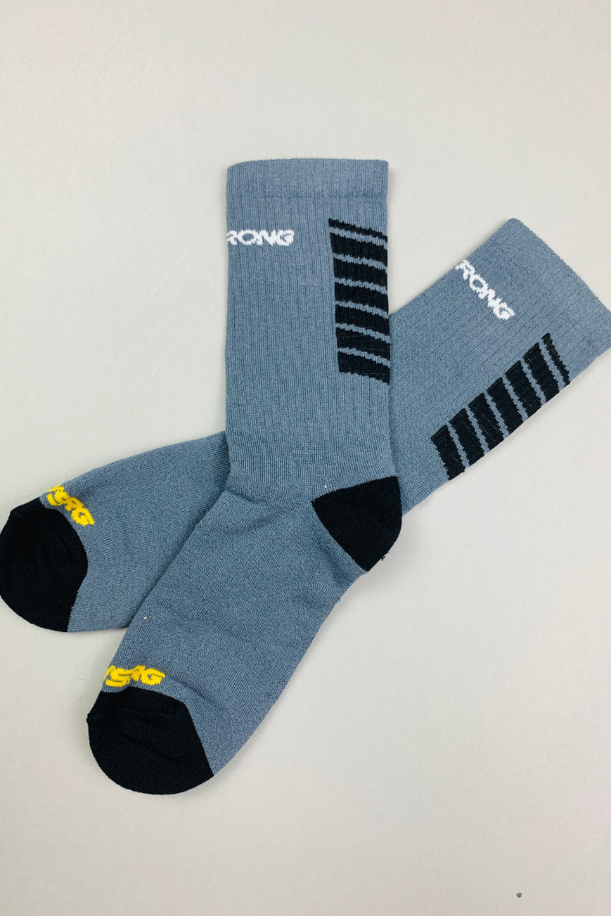 CHEVRON / SOCKS / SINGLE PAIR / GREY