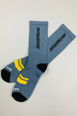 WORD / SOCKS / SINGLE PAIR / GREY