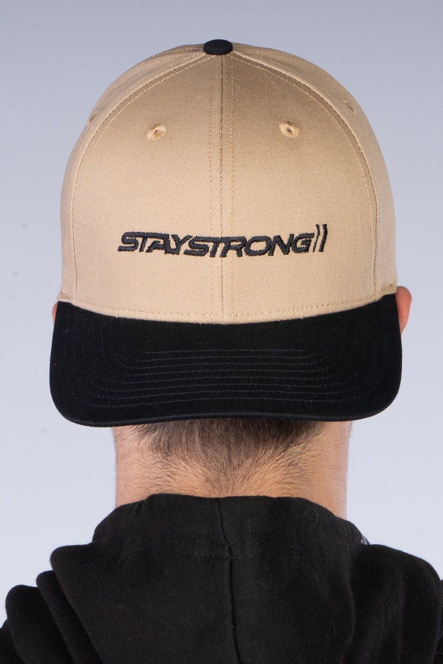 STAPLE / SNAPBACK / HEADWEAR / BLACK/TAN