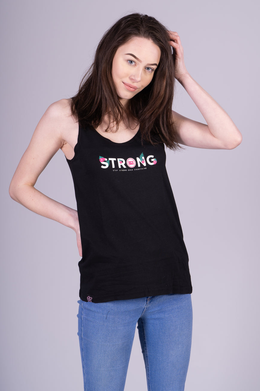 STRONG WOMANS / VEST / BLACK