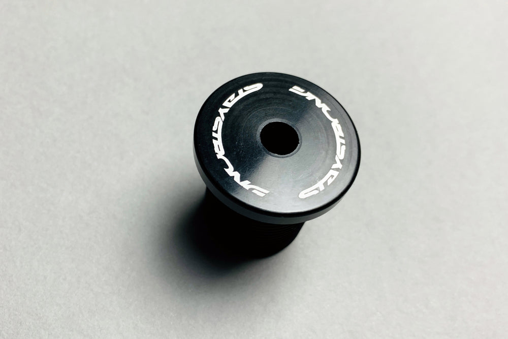 FORK TOP CAP / 1 1/8" / BLACK