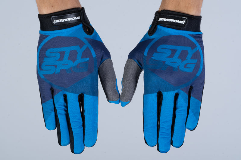 TRICOLOUR / GLOVES / YOUTH / BLUE