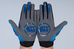 TRICOLOUR / GLOVES / ADULT / BLUE