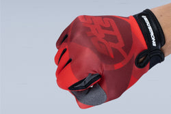 TRICOLOUR / GLOVES / ADULT / RED